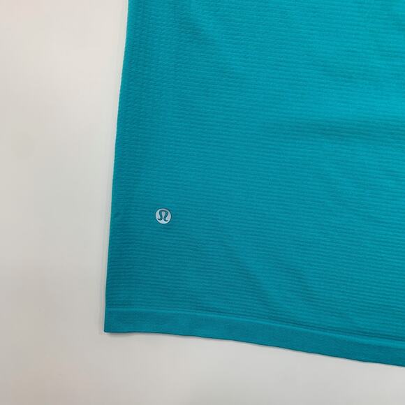 Lululemon T Shirt Men M Medium Jamaica Blue Scottsdale Arizona 10K Tour 2023 Run - Picture 7 of 9